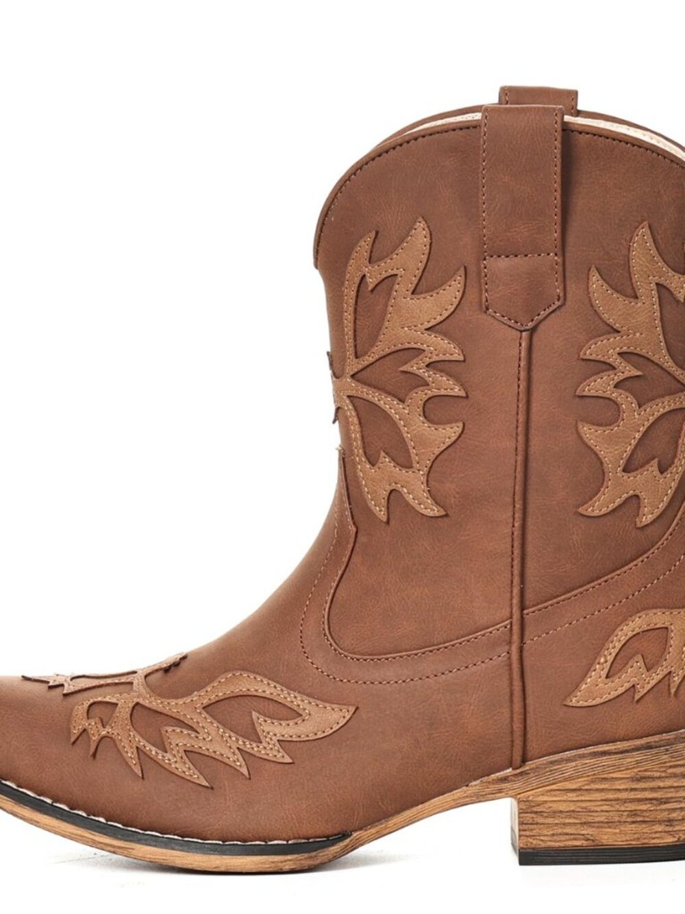 Cowboy Boots for Women Ankle Cowgirl Boots Western Embroidered Booties